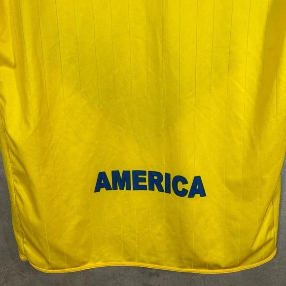Club America Soccer Jersey Bimbo Yellow‎ Futbol Men's Size Medium - Picture 13 of 14